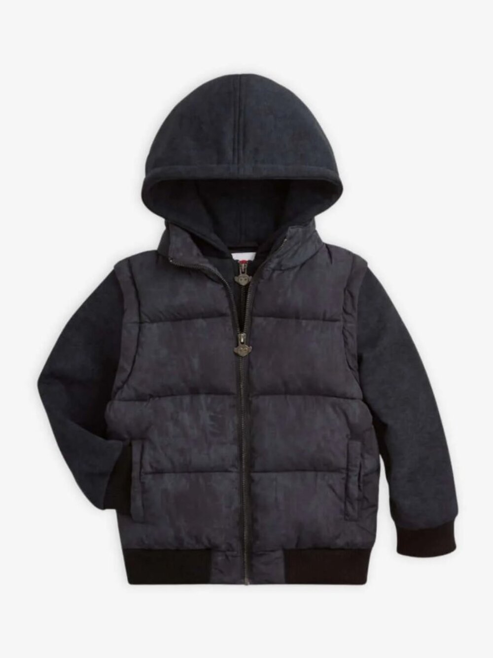 Appaman Boys Size 8 - Washed Turnstile Jacket: Black Steel